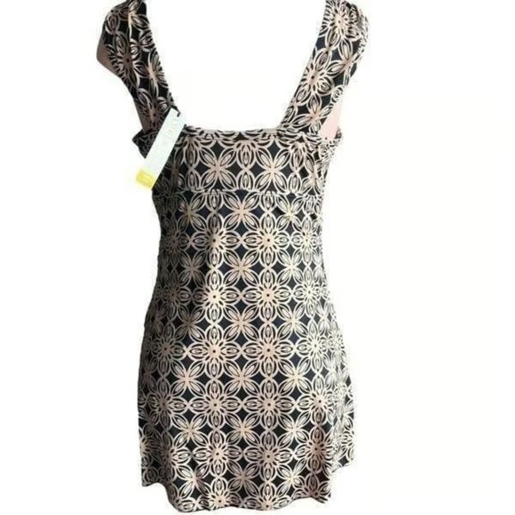 QVC Ambernoon II by Dr. Erum Ilyas Plus Size PF50 Wide Strap Swim Dress 30W/4X - Picture 5 of 6